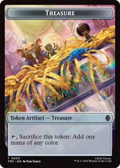 Treasure // Clue Double-Sided Token [Teenage Mutant Ninja Turtles Commander Tokens] | Chromatic Games
