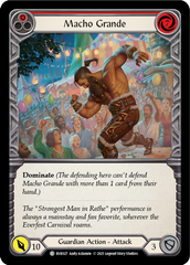 Macho Grande (Red) [EVR027] (Everfest)  1st Edition Rainbow Foil | Chromatic Games