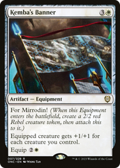 Kemba's Banner [Phyrexia: All Will Be One Commander] | Chromatic Games