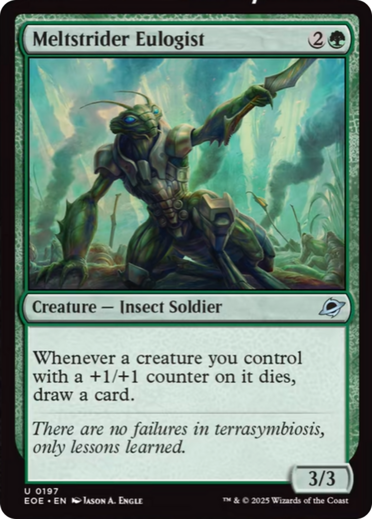 Meltstrider Eulogist [Edge of Eternities] | Chromatic Games
