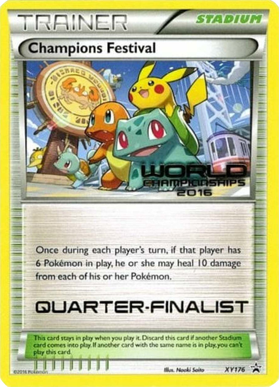 Champions Festival (XY176) (2016 Quarter Finalist) [XY: Black Star Promos] | Chromatic Games