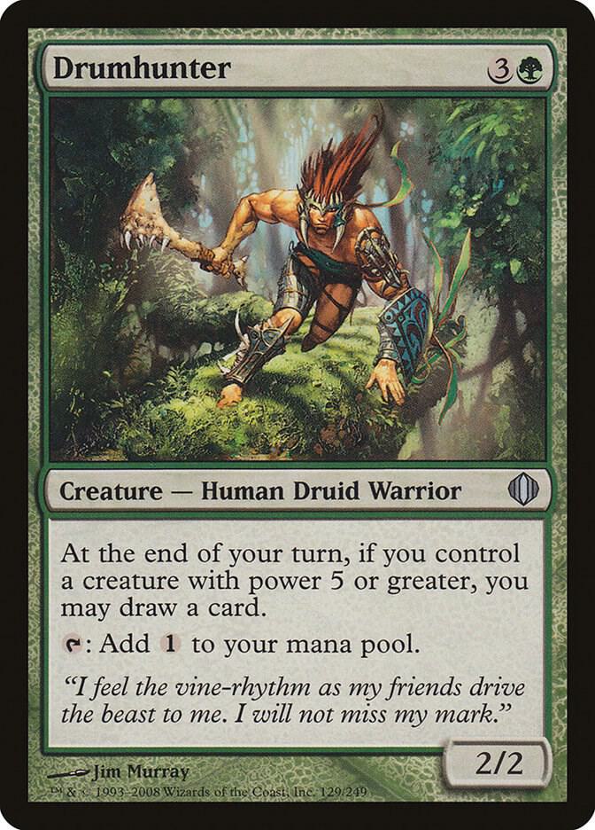 Drumhunter 129/249 (Shards of Alara)  | Chromatic Games