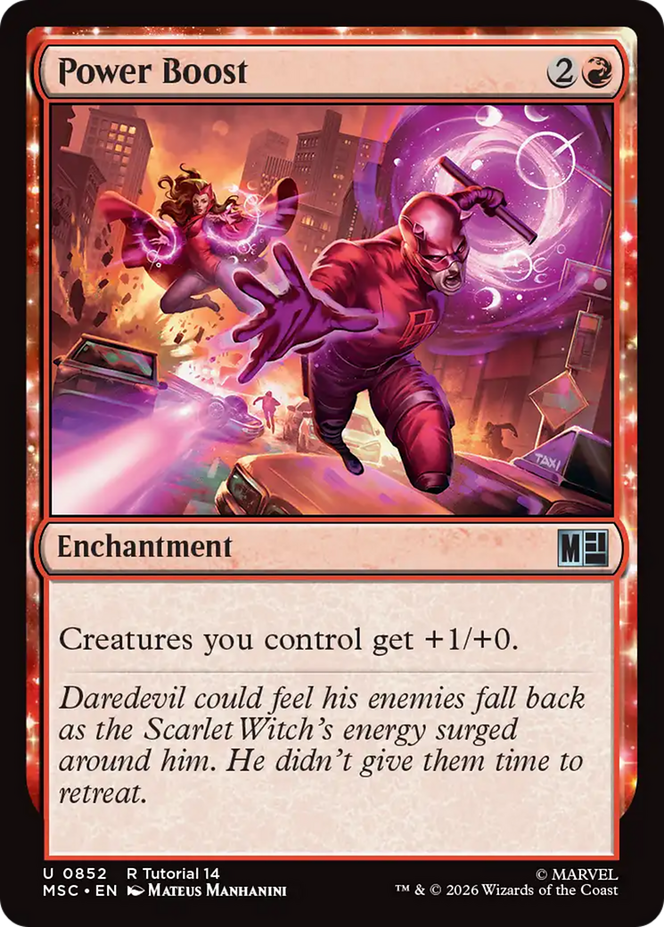 Power Boost [Marvel Super Heroes Commander] | Chromatic Games
