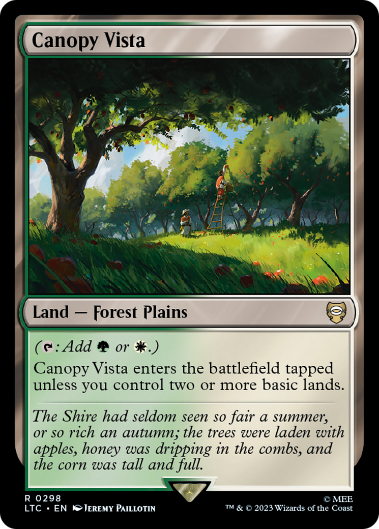 Canopy Vista [The Lord of the Rings: Tales of Middle-Earth Commander] | Chromatic Games