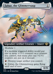 Zabaz, the Glimmerwasp (Extended Art) [Modern Horizons 2] | Chromatic Games