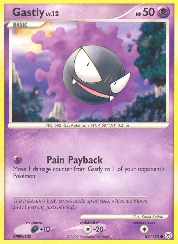 Gastly (82/130) [Diamond & Pearl: Base Set] | Chromatic Games