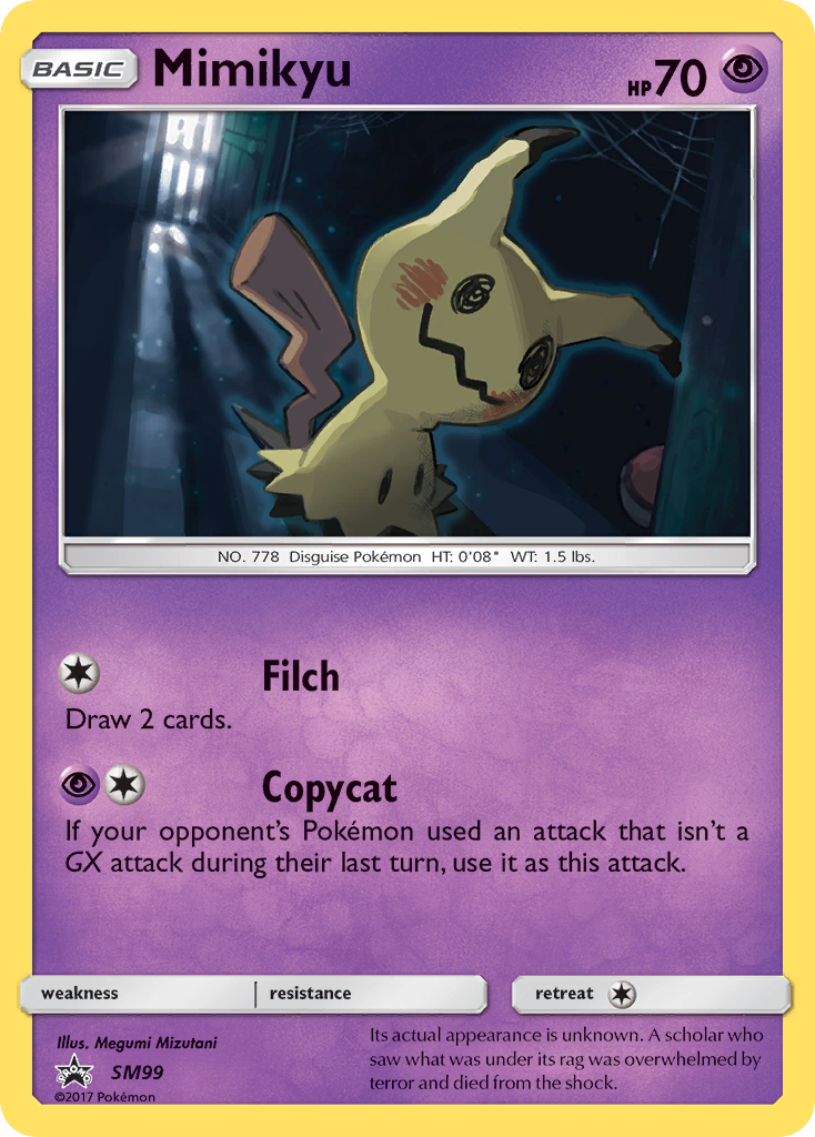 Mimikyu (SM99) [Sun & Moon: Black Star Promos] | Chromatic Games
