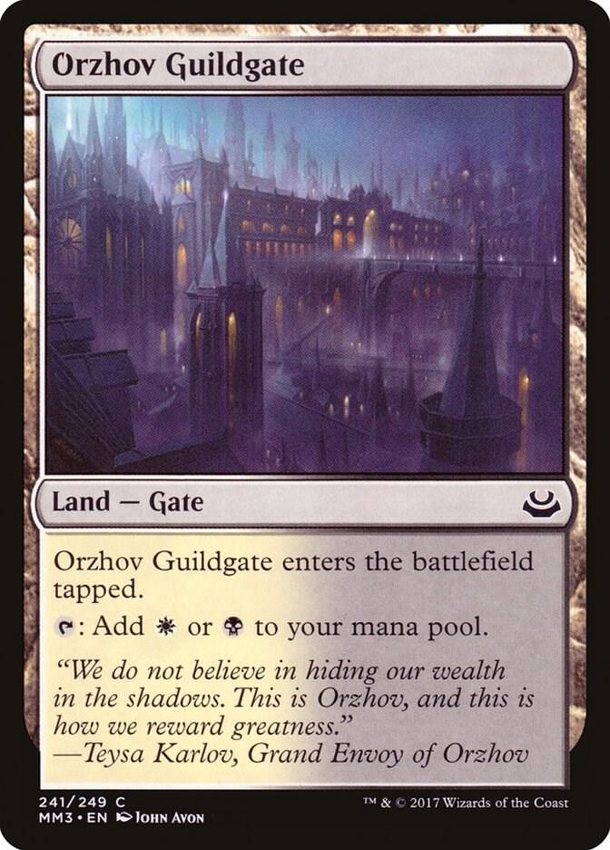 Orzhov Guildgate 241/249 (Modern Masters 2017)  - Foil | Chromatic Games