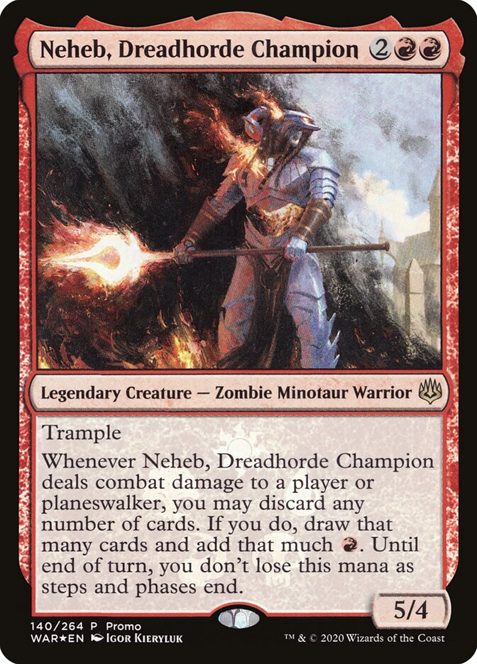 Neheb, Dreadhorde Champion [Resale Promos] | Chromatic Games