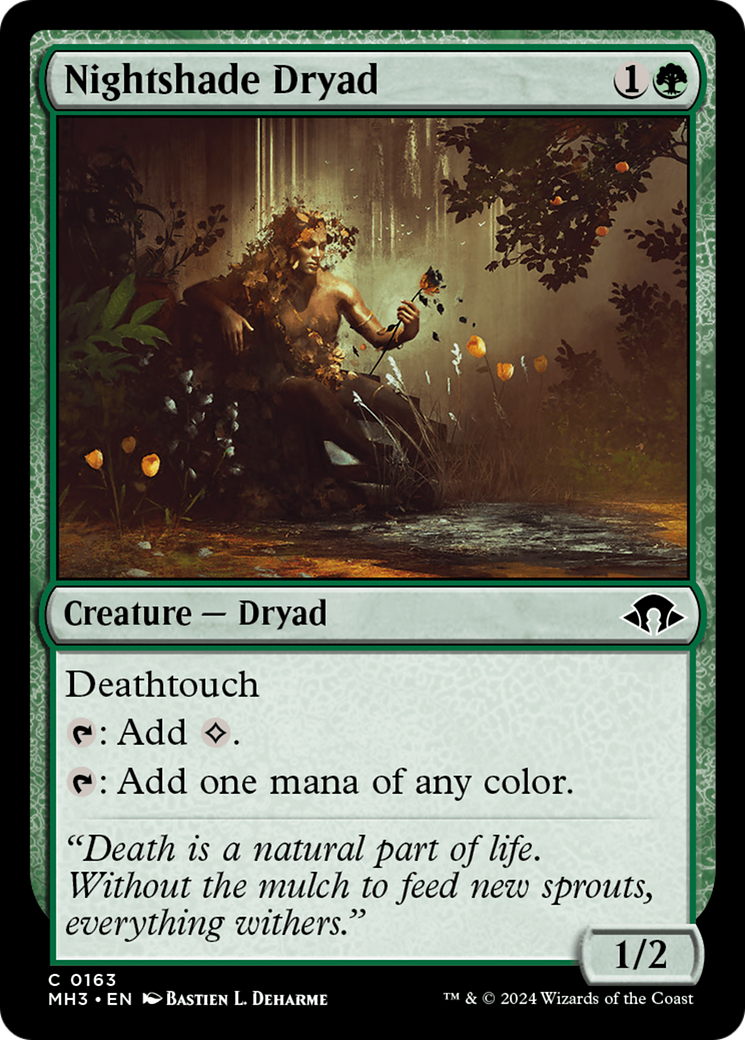 Nightshade Dryad [Modern Horizons 3] | Chromatic Games