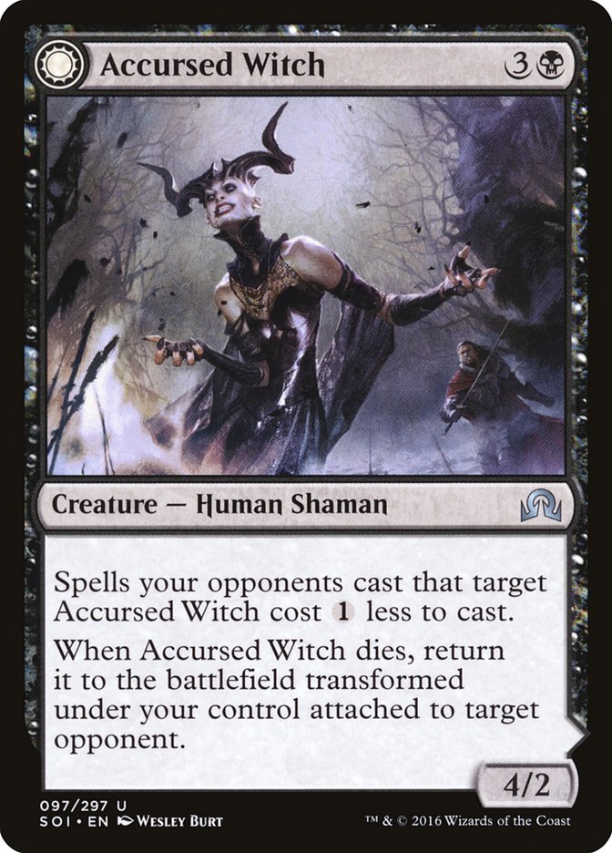 Accursed Witch // Infectious Curse 97/297 (Shadows over Innistrad)  | Chromatic Games