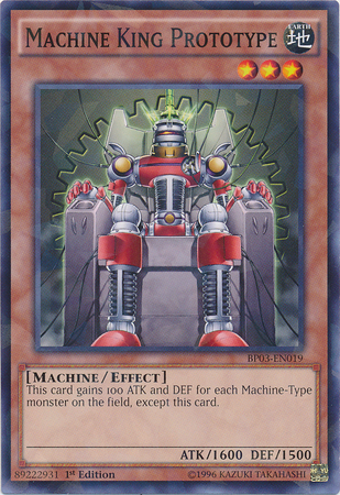 Machine King Prototype [BP03-EN019] Shatterfoil Rare | Chromatic Games