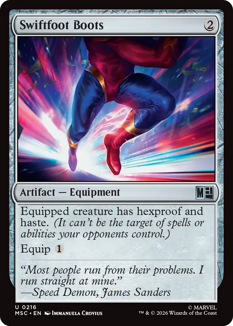 Swiftfoot Boots [Marvel Super Heroes Commander] | Chromatic Games