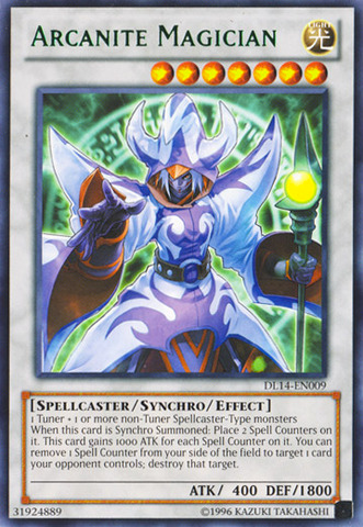 Arcanite Magician (Green) [DL14-EN009] Rare | Chromatic Games