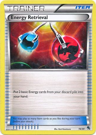 Energy Retrieval (16/30) [Black & White: Trainer Kit - Zoroark] | Chromatic Games