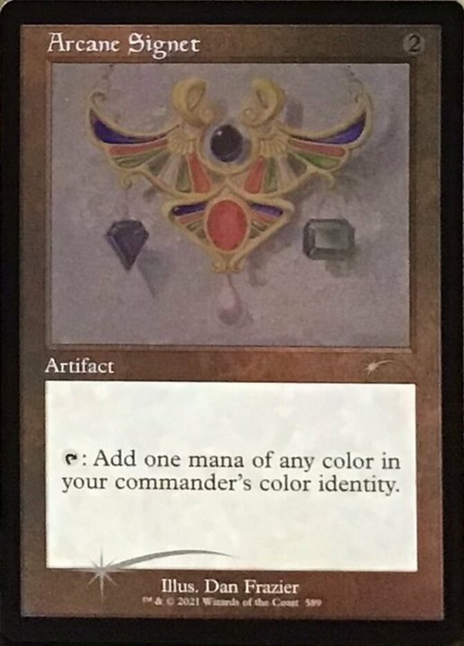 Arcane Signet (Retro) (Foil Etched) [Secret Lair Drop Promos] | Chromatic Games