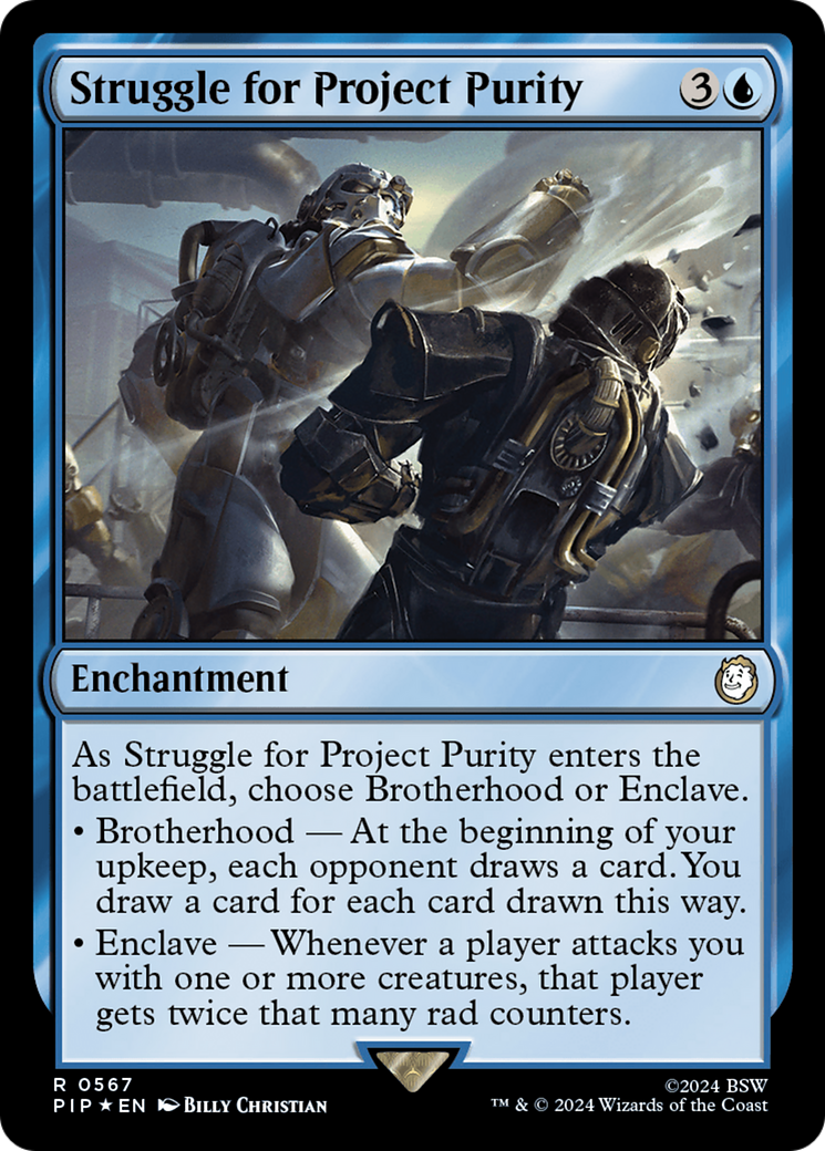 Struggle for Project Purity (Surge Foil) [Fallout] | Chromatic Games