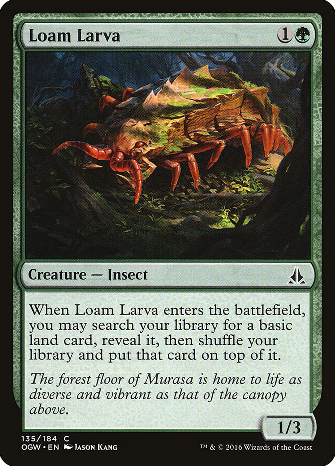 Loam Larva 135/184 (Oath of the Gatewatch)  | Chromatic Games