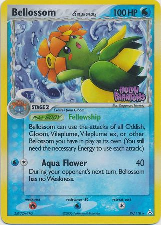 Bellossom (19/110) (Delta Species) (Stamped) [EX: Holon Phantoms] | Chromatic Games