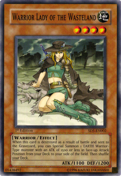 Warrior Lady of the Wasteland [SD5-EN002] Common | Chromatic Games