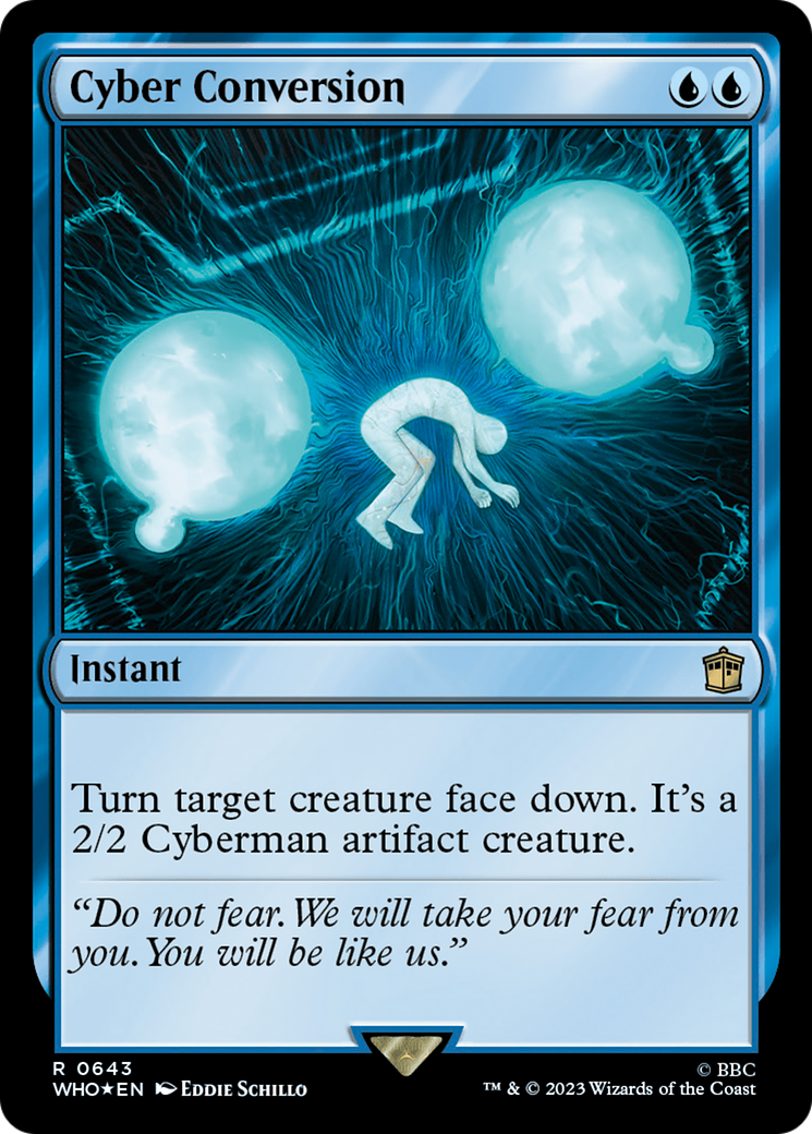 Cyber Conversion (Surge Foil) [Doctor Who] | Chromatic Games