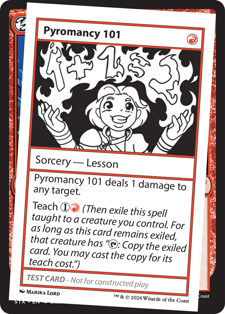 Pyromancy 101 [Mystery Booster 2 Playtest Cards] | Chromatic Games