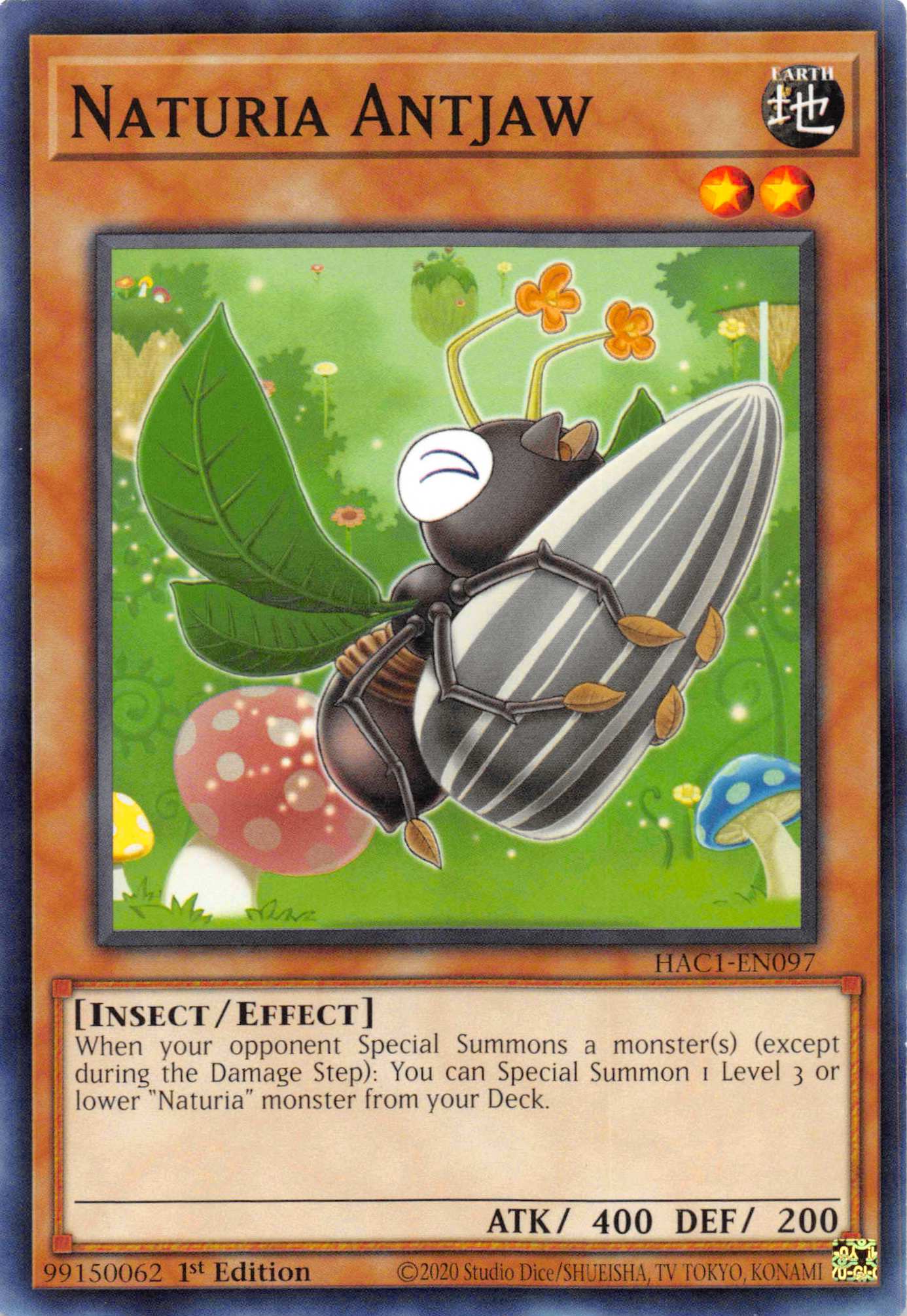 Naturia Antjaw [HAC1-EN097] Common | Chromatic Games