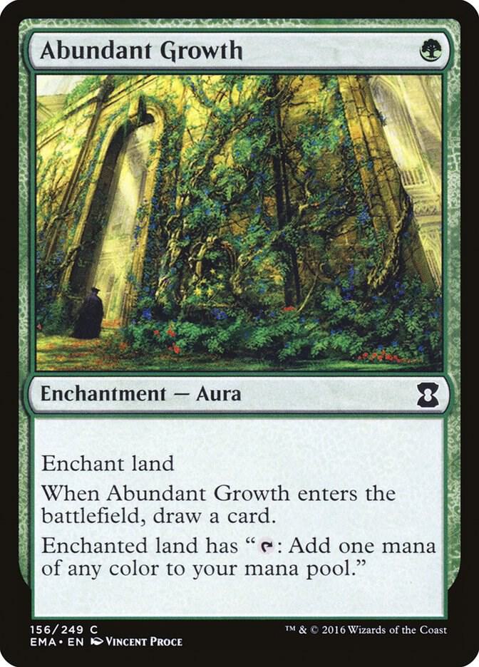 Abundant Growth 156/249 (Eternal Masters)  - Foil | Chromatic Games