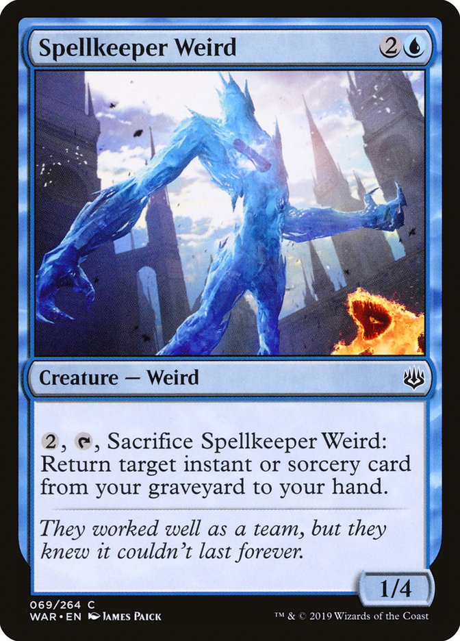 Spellkeeper Weird 69/264 (War of the Spark)  | Chromatic Games