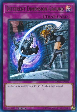 Different Dimension Ground [DUDE-EN045] Ultra Rare | Chromatic Games