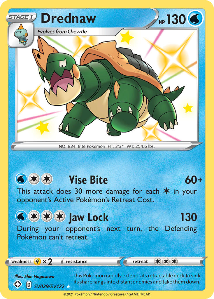 Drednaw (SV029/SV122) [Sword & Shield: Shining Fates] | Chromatic Games