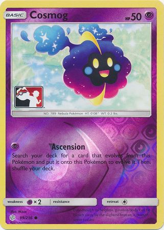 Cosmog (99/236) (Pokemon Club Special Print) [Sun & Moon: Cosmic Eclipse] | Chromatic Games