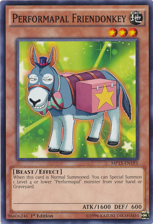 Performapal Friendonkey [MP15-EN193] Common | Chromatic Games
