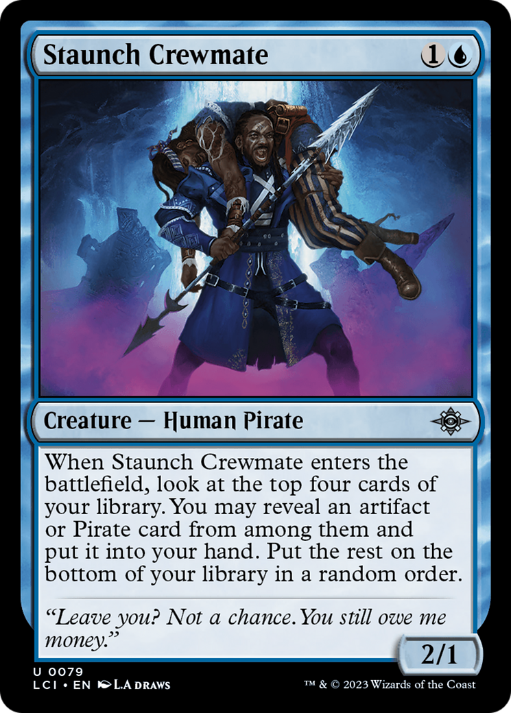 Staunch Crewmate [The Lost Caverns of Ixalan] | Chromatic Games