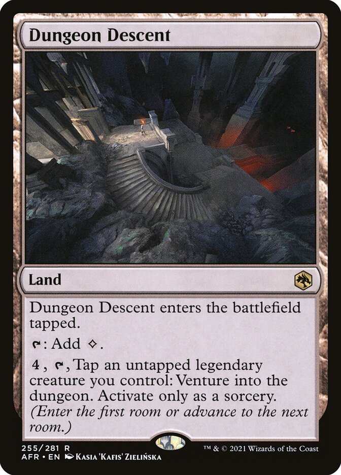Dungeon Descent 255 (Adventures in the Forgotten Realms)  | Chromatic Games