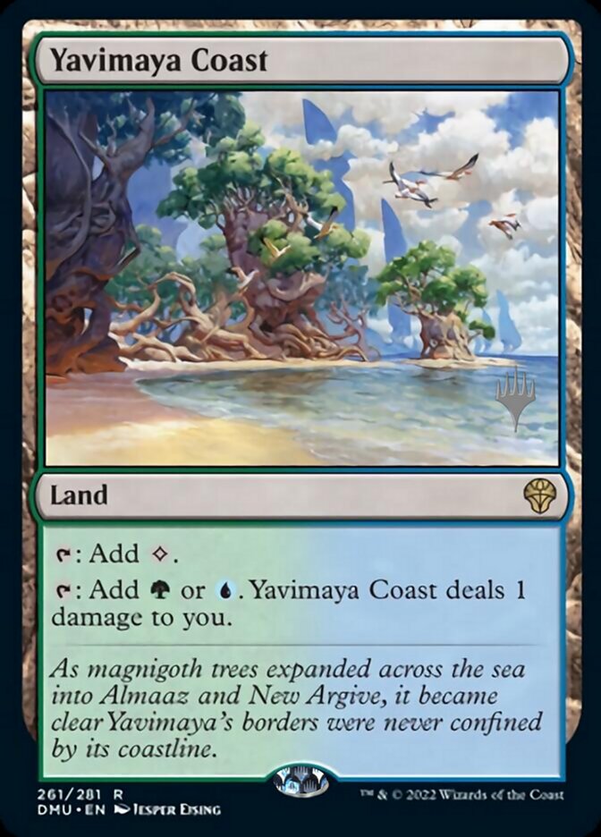 Yavimaya Coast (Promo Pack) [Dominaria United Promos] | Chromatic Games