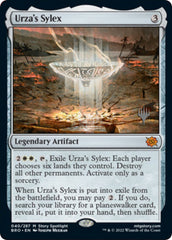 Urza's Sylex (Promo Pack) [The Brothers' War Promos] | Chromatic Games