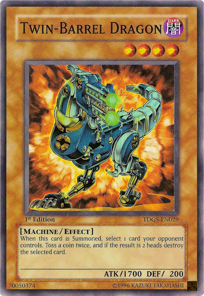 Twin-Barrel Dragon [TDGS-EN029] Super Rare | Chromatic Games