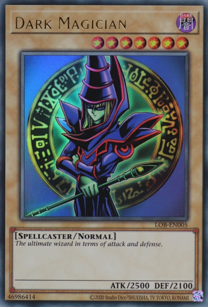 Dark Magician (25th Anniversary) [LOB-EN005] Ultra Rare | Chromatic Games