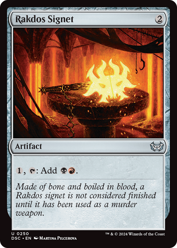 Rakdos Signet [Duskmourn: House of Horror Commander] | Chromatic Games