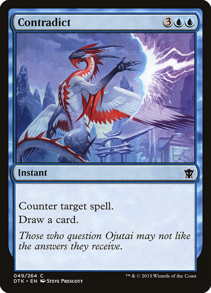 Contradict 49/264 (Dragons of Tarkir)  | Chromatic Games