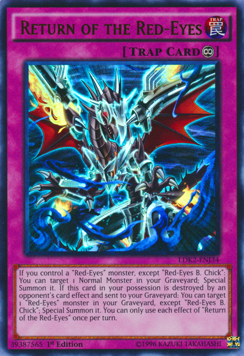Return of the Red-Eyes [LDK2-ENJ34] Ultra Rare | Chromatic Games