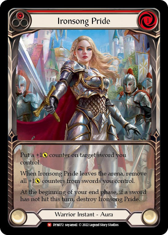 Ironsong Pride (Extended Art) [DYN072] (Dynasty)  Rainbow Foil | Chromatic Games