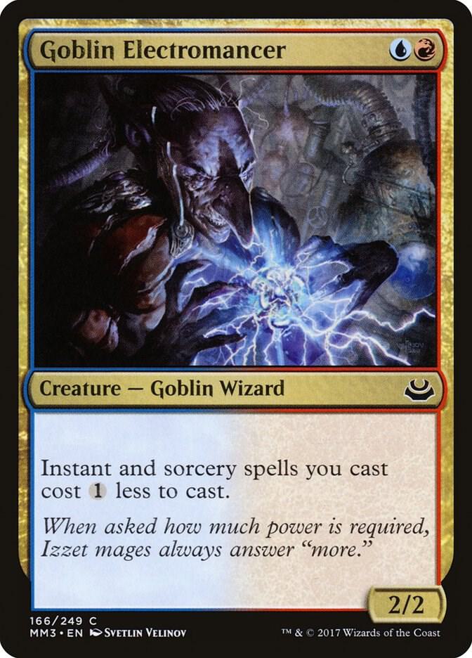Goblin Electromancer 166/249 (Modern Masters 2017)  - Foil | Chromatic Games