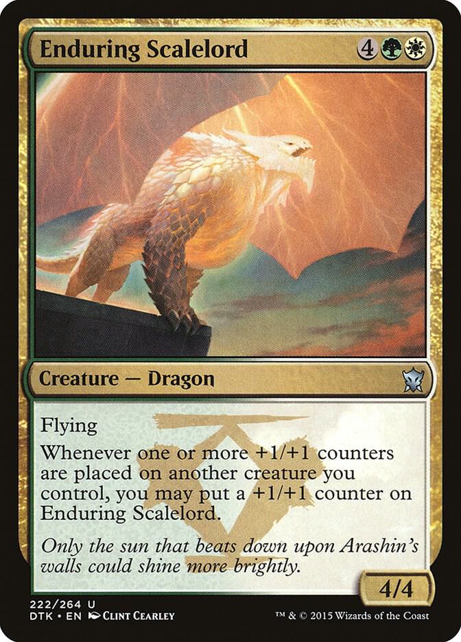 Enduring Scalelord 222/264 (Dragons of Tarkir)  | Chromatic Games