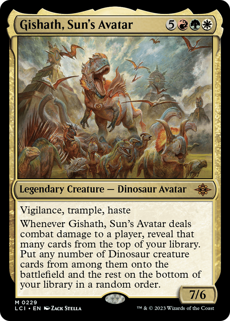 Gishath, Sun's Avatar [The Lost Caverns of Ixalan] | Chromatic Games