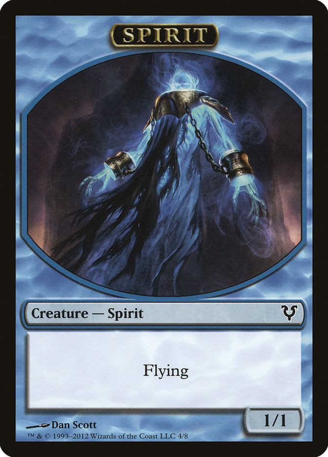 Spirit Token (4/8) [Avacyn Restored Tokens] | Chromatic Games