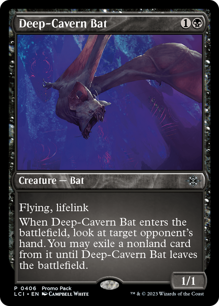 Deep-Cavern Bat [The Lost Caverns of Ixalan Promos] | Chromatic Games