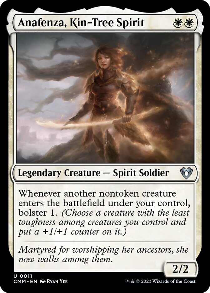 Anafenza, Kin-Tree Spirit 11/451 (Commander Masters)  | Chromatic Games