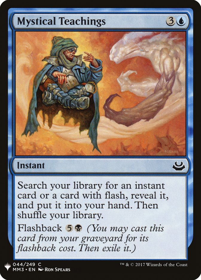 Mystical Teachings [Mystery Booster] | Chromatic Games